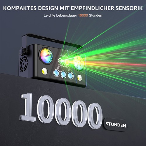 5in1 led laser projektor - led, rgb