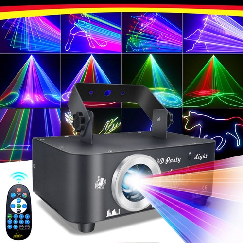 Animierte rgb laser - animierte, 3d
